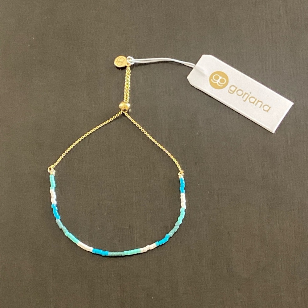 Gorjana Gigi Stripe Laguna Adjustable Bracelet 245-201-533-G